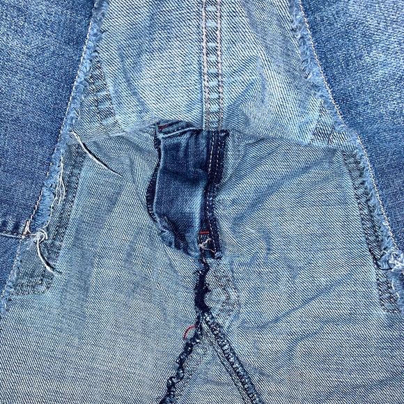 Billabong Adorable Denim Mini Skirt Size 7 - Picture 16 of 16